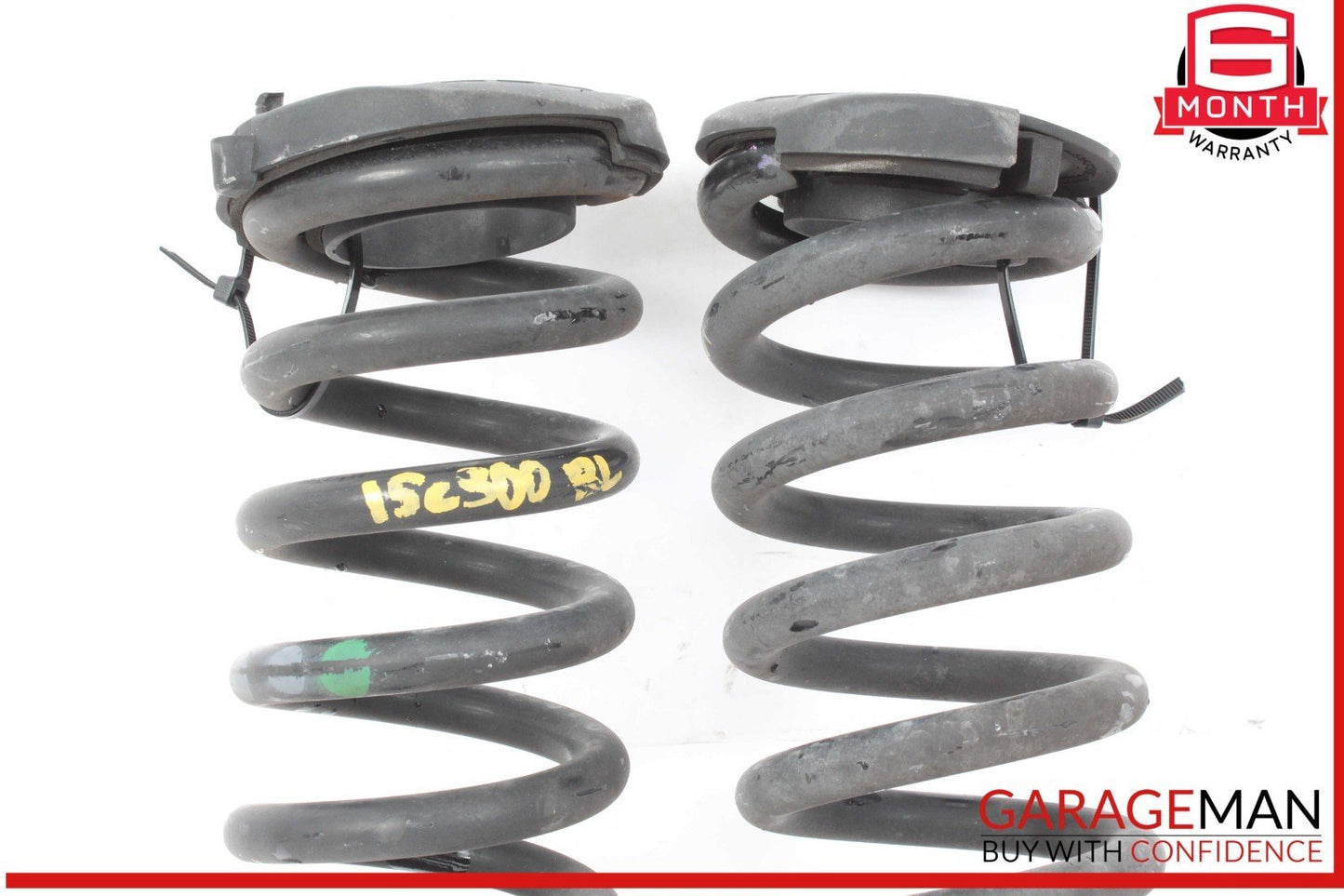15-20 Mercedes W205 C300 Rear Right & Left Shock Absorber Coil Spring Set of 2