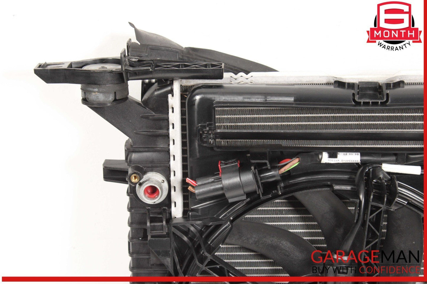 09-16 Audi A5 Q5 2.0L Engine Cooling Radiator AC A/C Condenser Assembly OEM