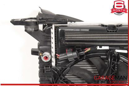 09-16 Audi A5 Q5 2.0L Engine Cooling Radiator AC A/C Condenser Assembly OEM