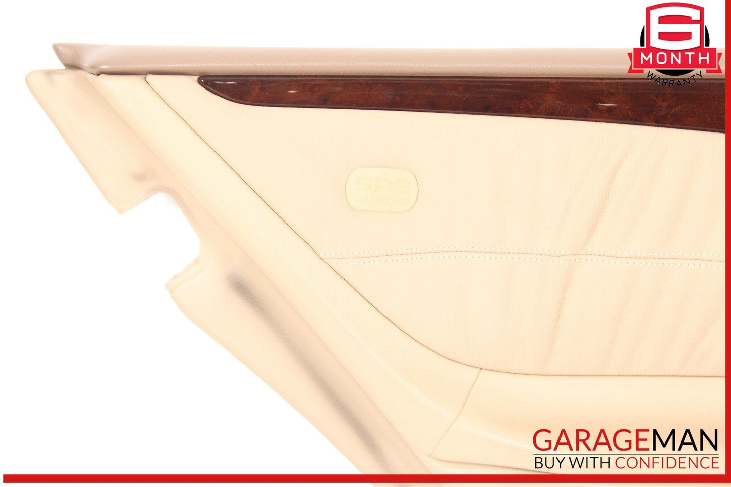 96-02 Mercedes W210 E320 Rear Left Driver Side Interior Door Panel Trim OEM