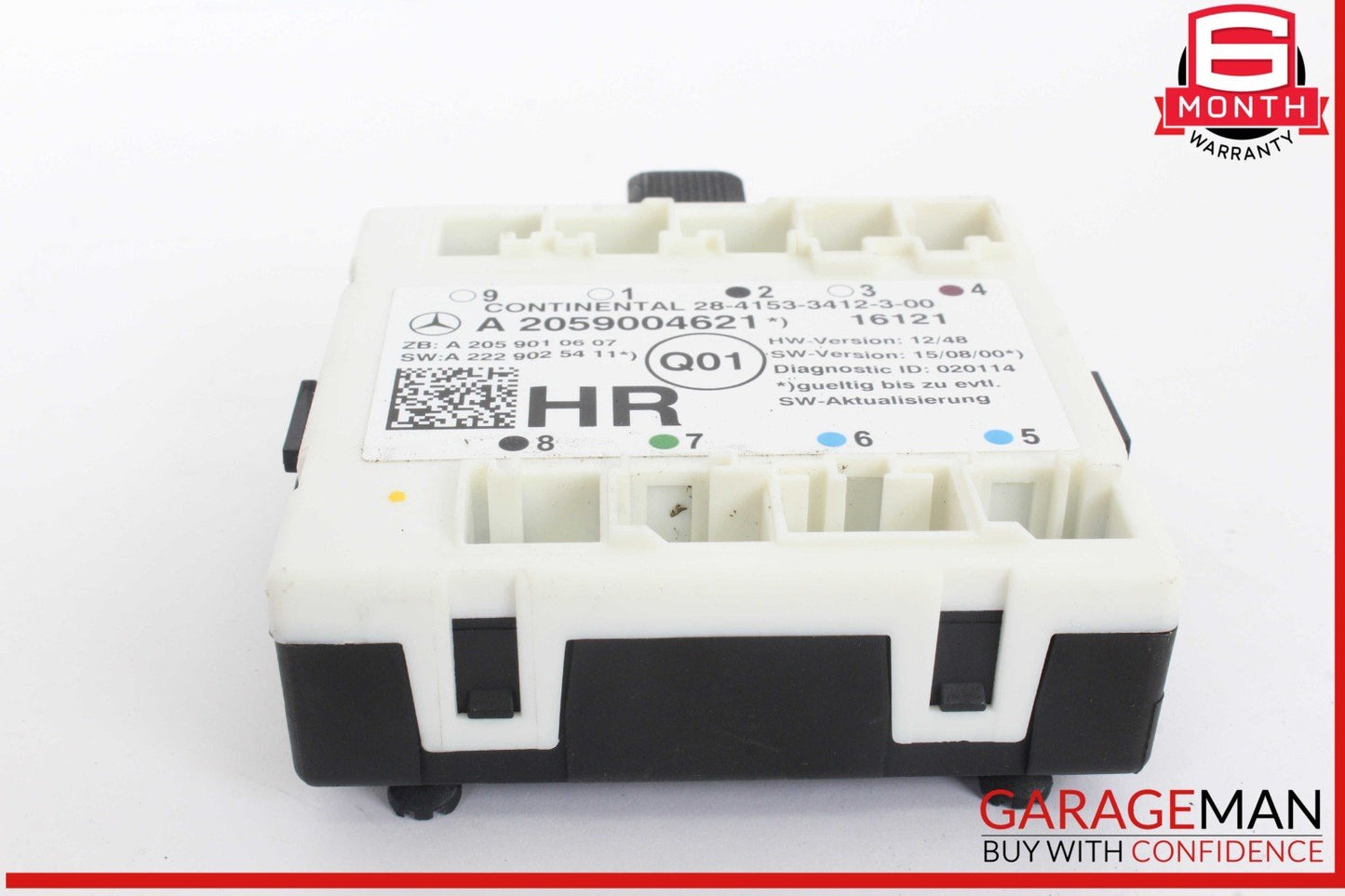 16-19 Mercedes W205 C300 C350e Rear Right Passenger Side Door Control Module OEM