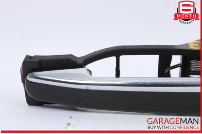 96-02 Mercedes W210 E320 E420 Rear Left Exterior Door Handle Black OEM