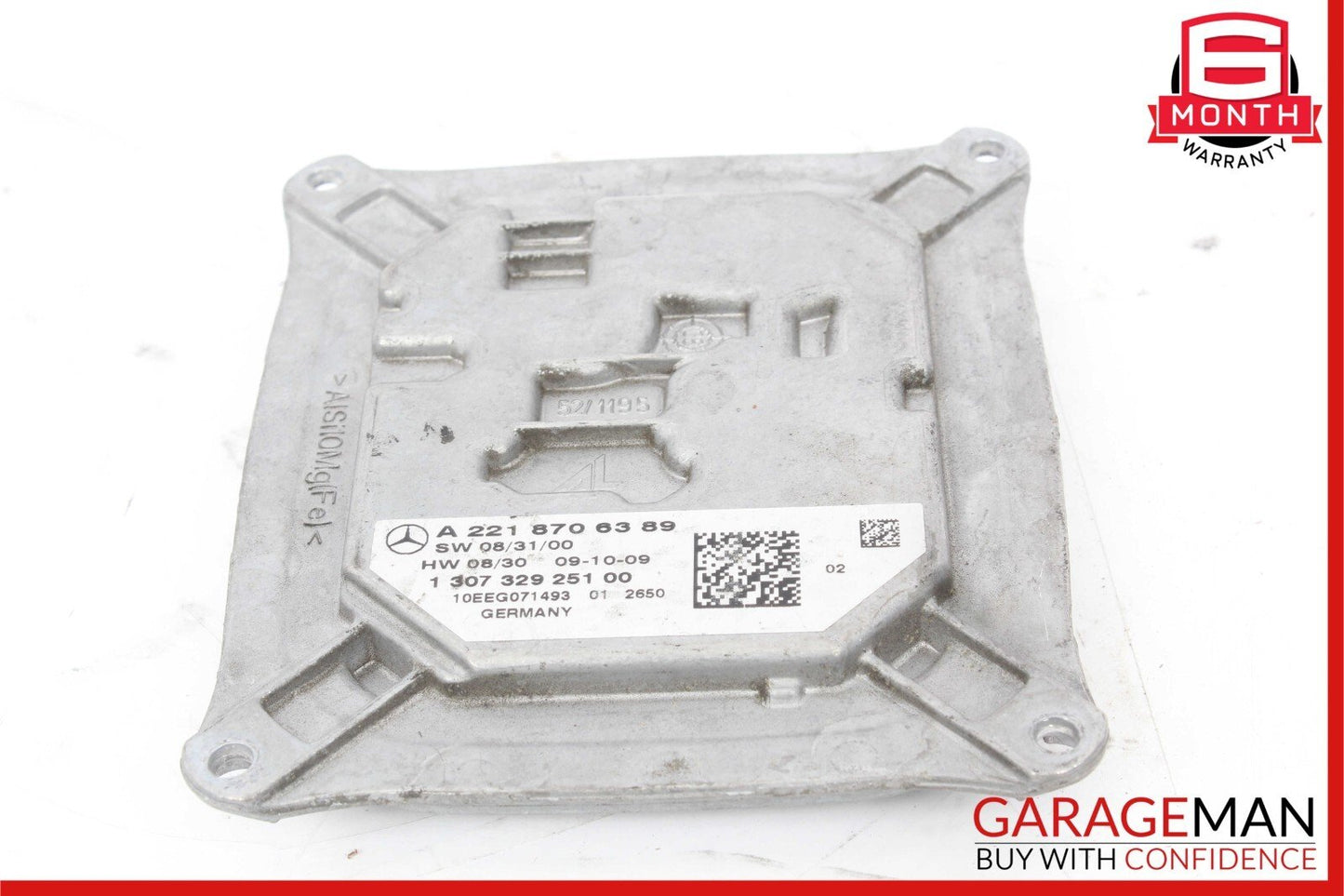 10-14 Mercedes W221 S550 Front Headlight Voltage Regulator Ballast Module Unit