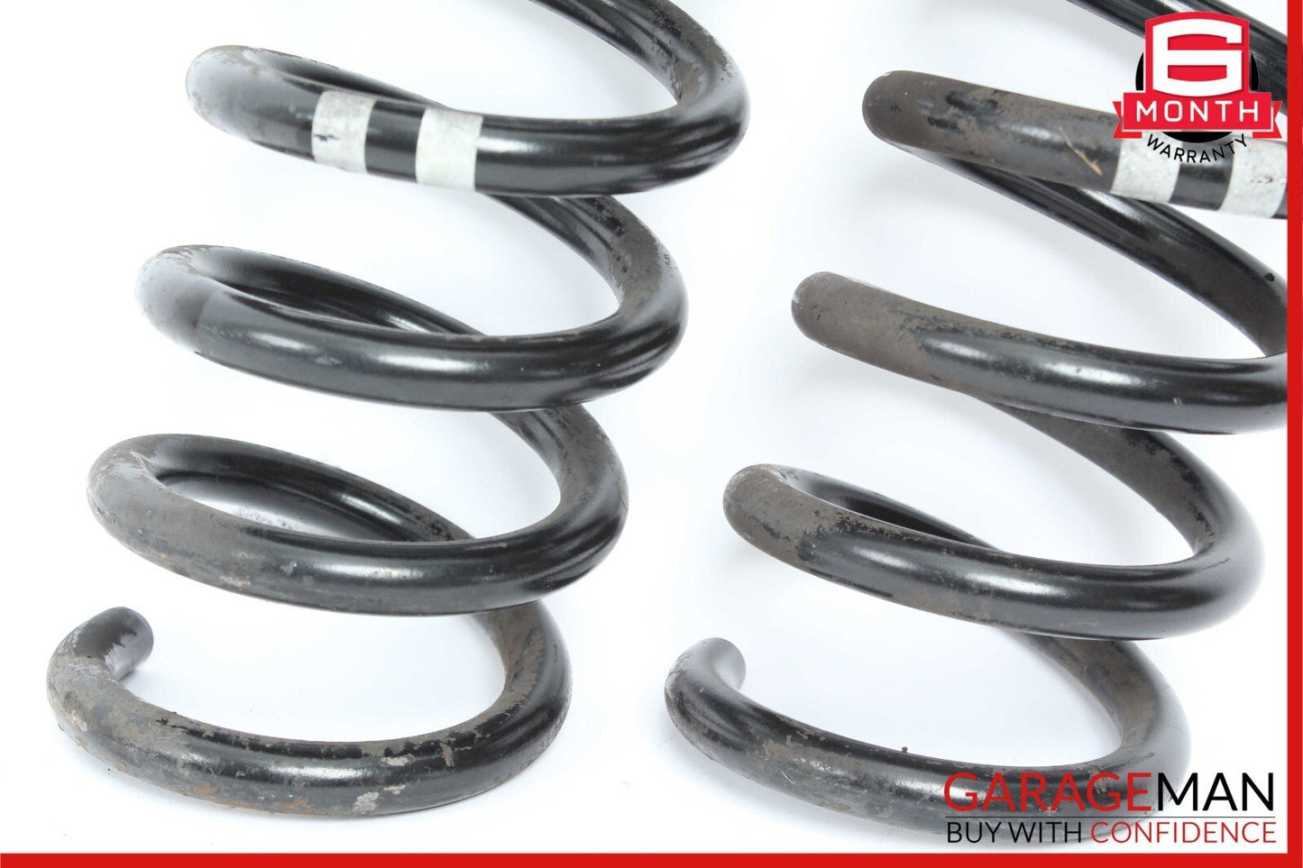 96-02 Mercedes W210 E320 Rear Left & Right Suspension Coil Spring Absorber Set