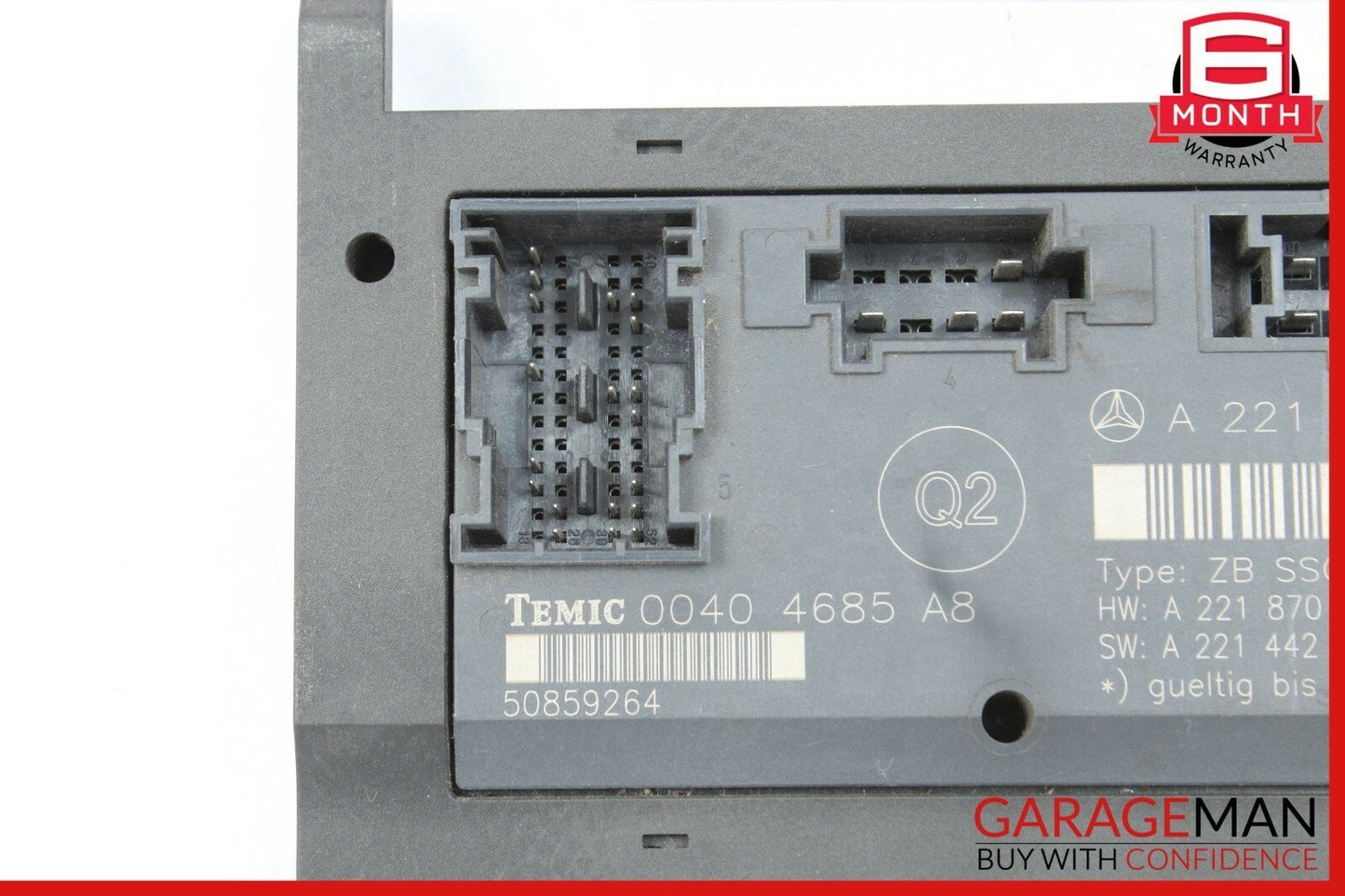 07-13 Mercedes W221 S400 Front Right Under Seat Control Module 2218707493 OEM