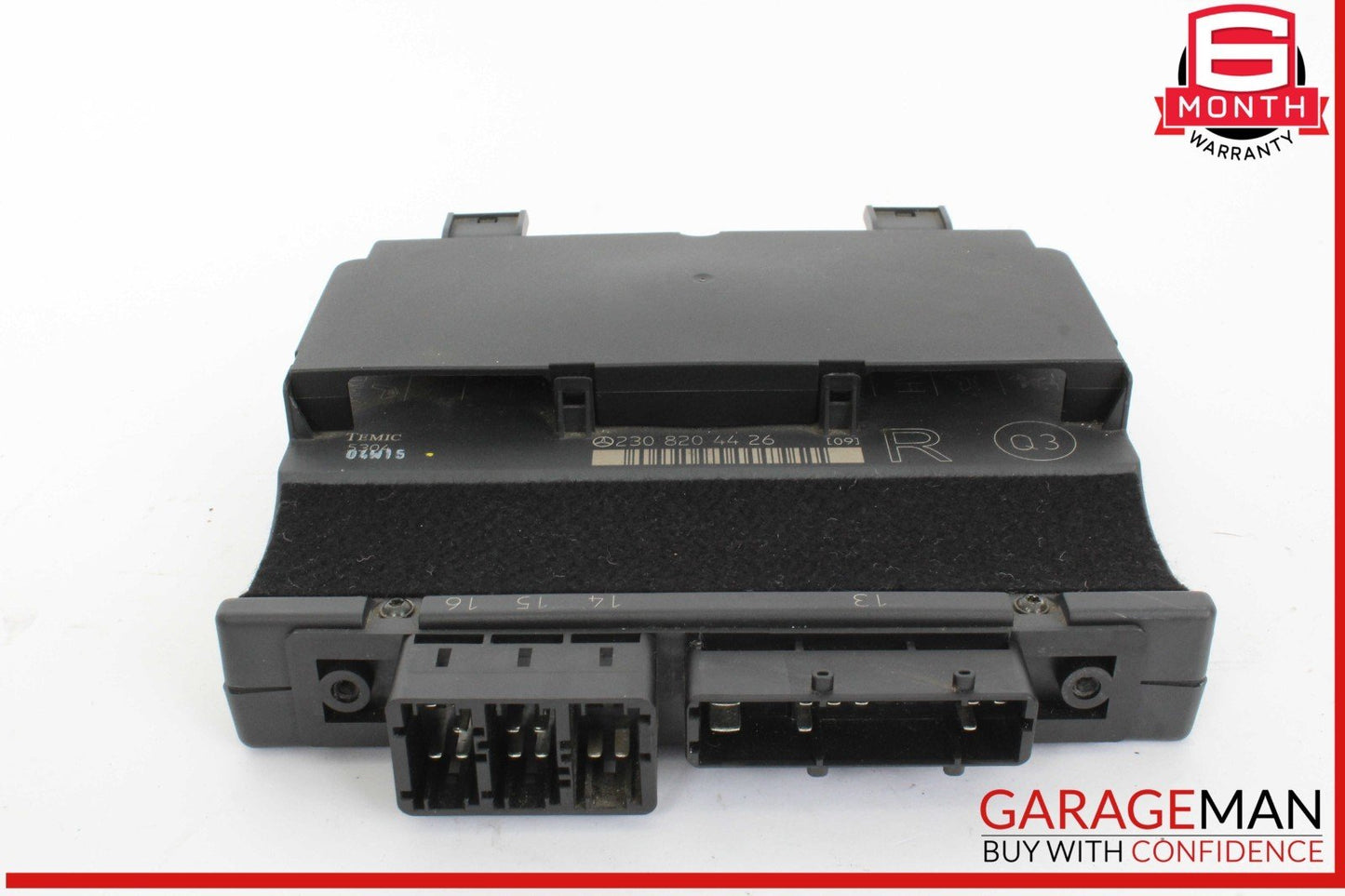 03-06 Mercedes R230 SL500 SL55 AMG Under Seat Control Module Right Side OEM