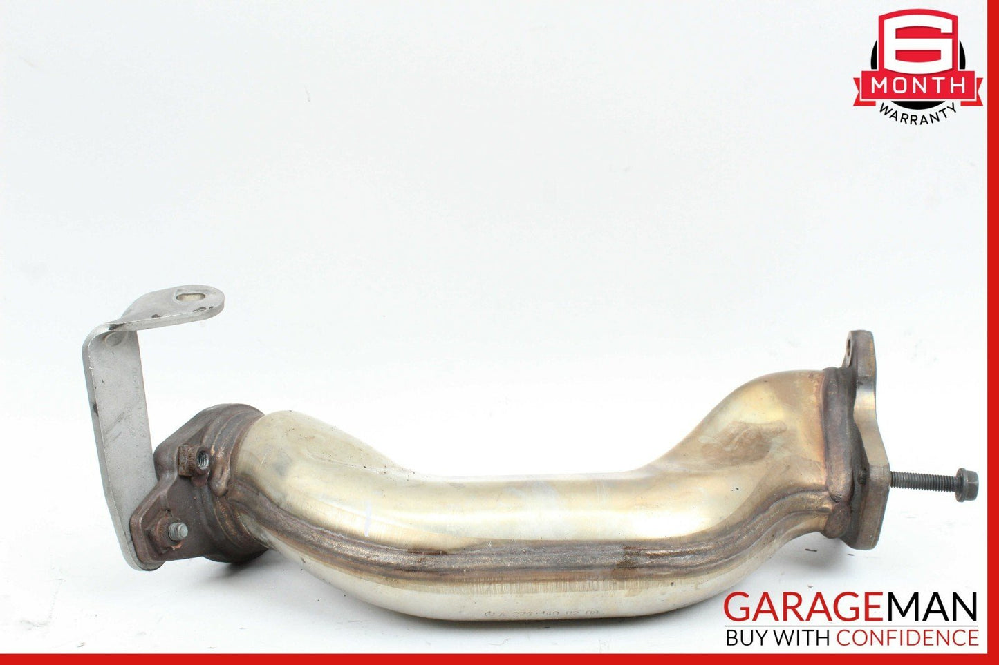 11-14 Mercedes W216 CL550 S550 Engine Exhaust Front Pipe Right Side OEM