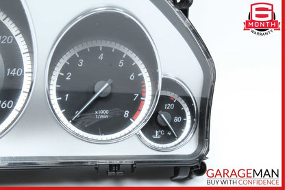10-13 Mercedes W212 E350 E500 E550 Instrument Cluster Speedometer Odometer