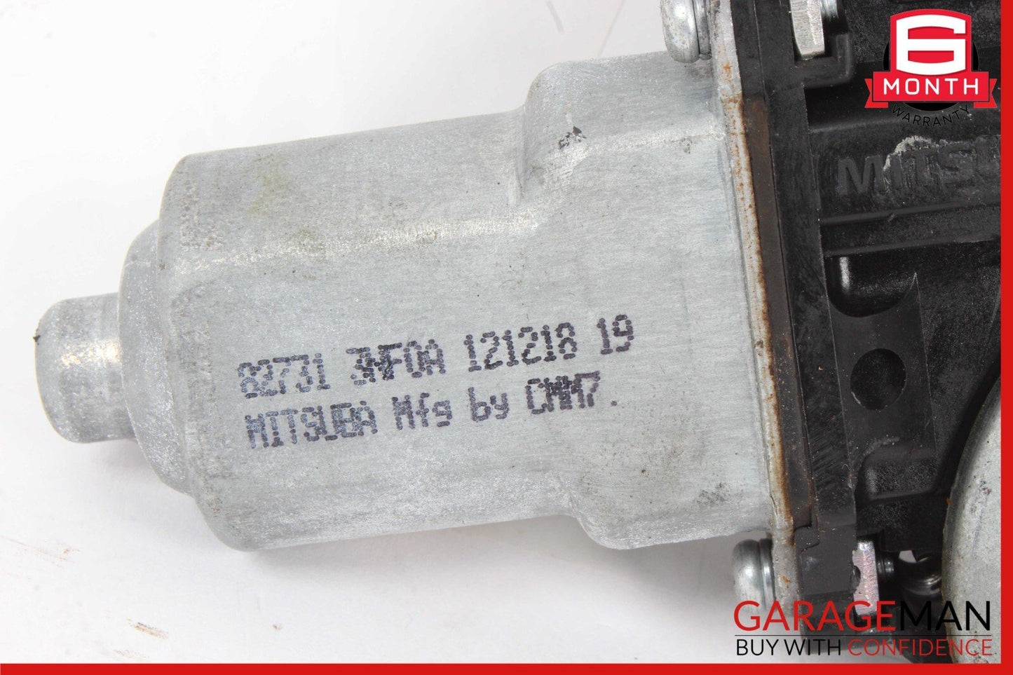 13-24 Nissan Leaf Rear Left Driver Side Window Regulator Motor 82731-3NF0A OEM