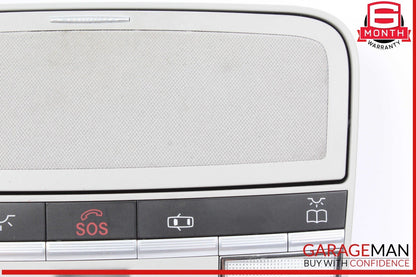 07-09 Mercedes W216 CL550 Overhead Dome Light Sunroof Control Gray OEM
