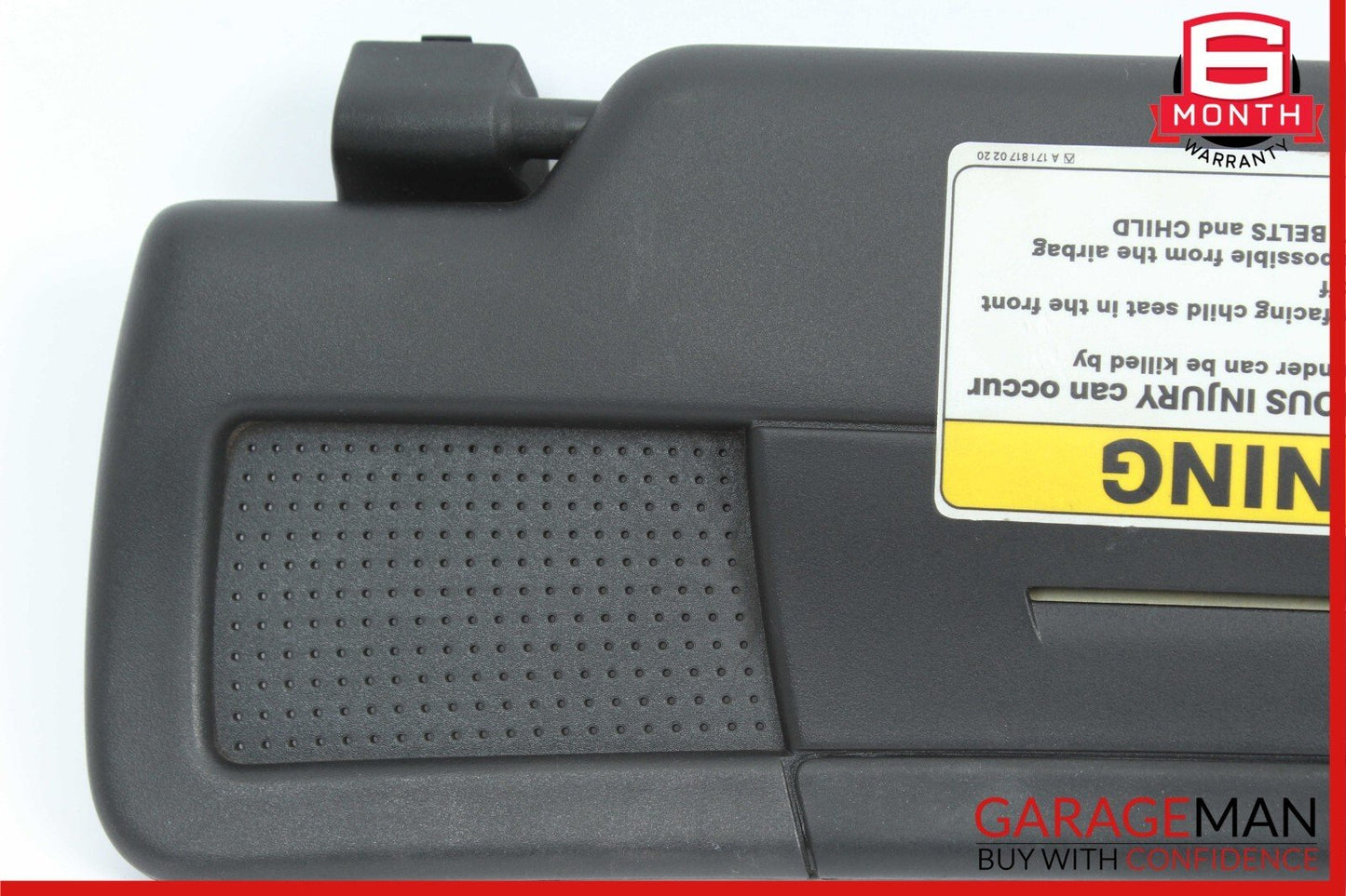 05-11 Mercedes R171 SLK280 SLK350 Front Left Sun Visor Sunvisor Shade Cover OEM