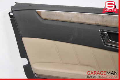 10-13 Mercedes W212 E350 E550 Front Left Driver Side Interior Door Panel OEM