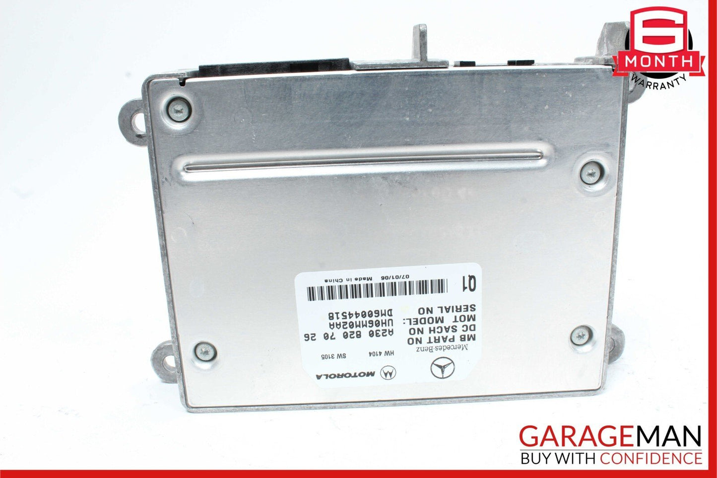 06-12 Mercedes W211 E350 SL550 Communication Control Module 2198200926 OEM