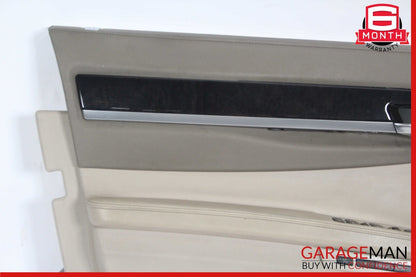 09-15 BMW 750I 750LI F01 F02 Front Left Driver Side Interior Door Panel Assy