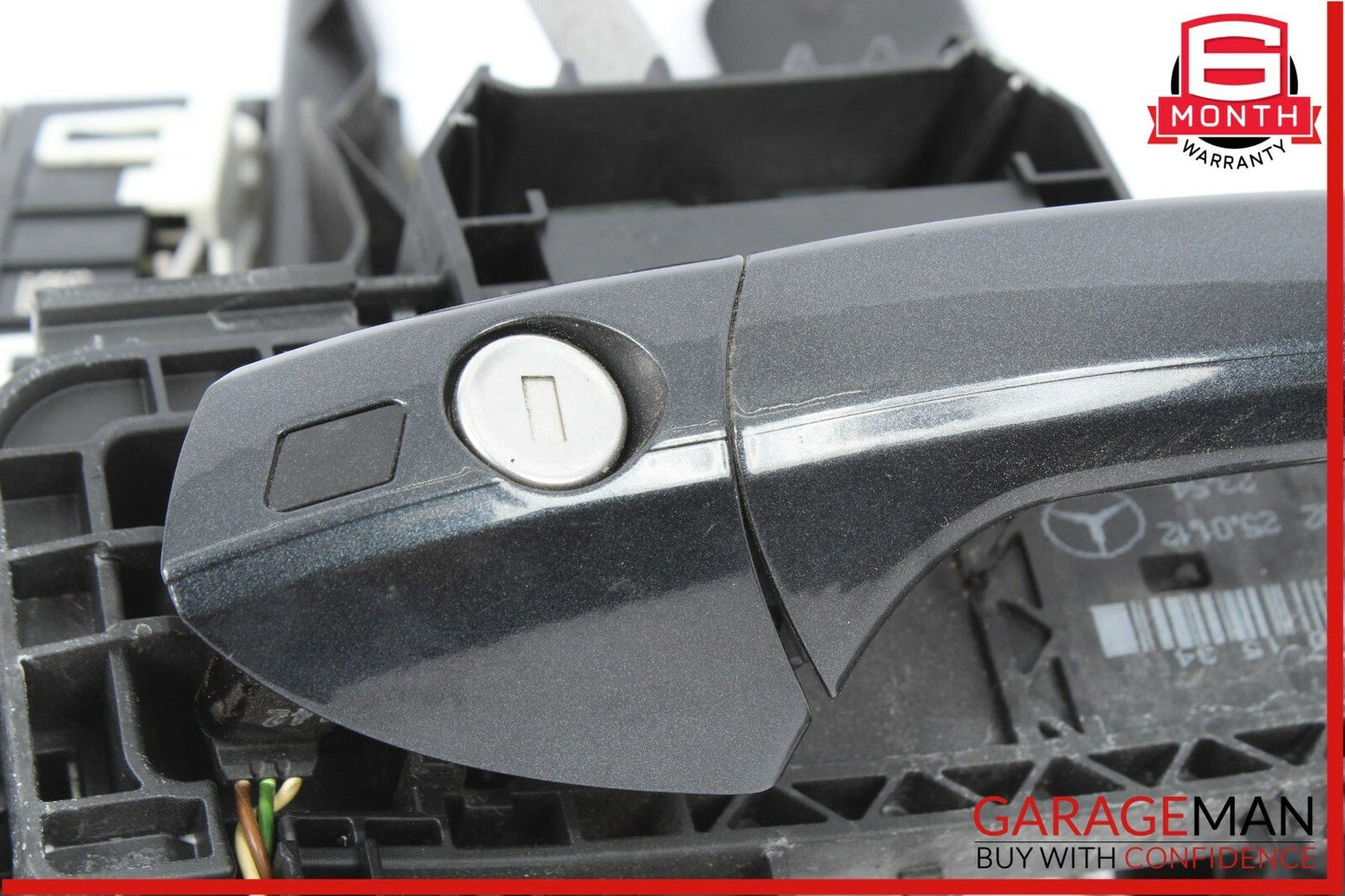 08-14 Mercedes W204 C300 Front Left Exterior Door Handle w/ Door Actuator OEM