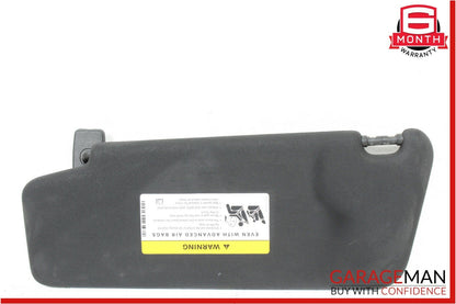 08-14 Mercedes W204 C300 Front Right Side Sun Visor Sunvisor Shade Cover OEM