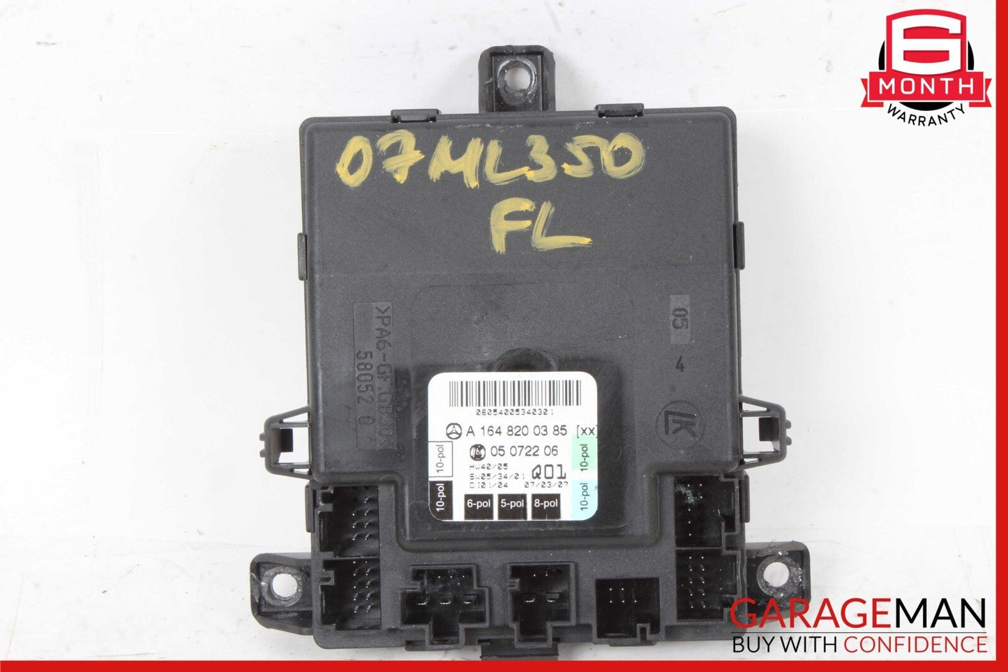 06-13 Mercedes W164 ML350 GL450 Front Left Driver Side Door Control Module OEM