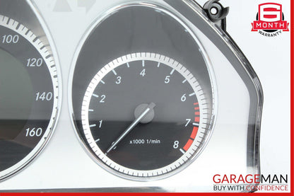 08-11 Mercedes W204 C300 C350 Speedometer Odometer Instrument Cluster Gauge OEM