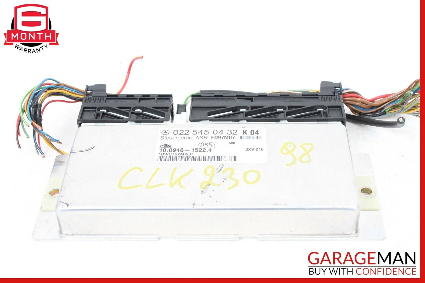 97-00 Mercedes R170 SLK230 ABS ASR Computer Control Module 0225450432 OEM