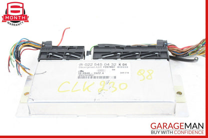 97-00 Mercedes R170 SLK230 ABS ASR Computer Control Module 0225450432 OEM