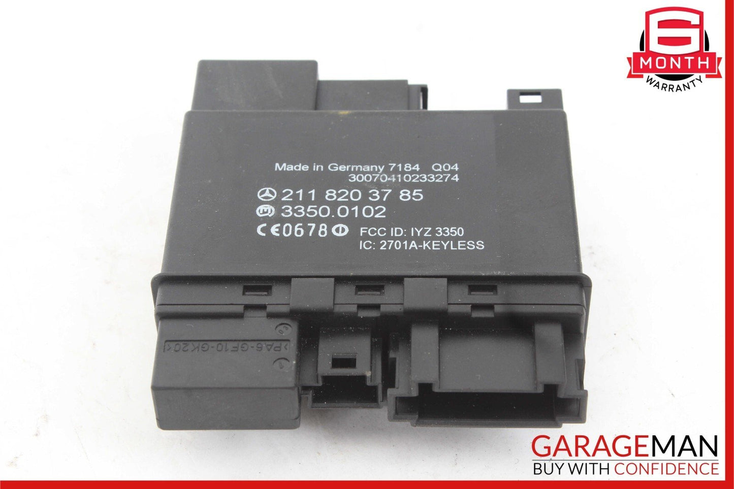 03-11 Mercedes W211 E320 CLS500 Rear Door Keyless Go Control Module OEM