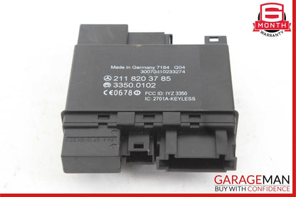03-11 Mercedes W211 E320 CLS500 Rear Door Keyless Go Control Module OEM