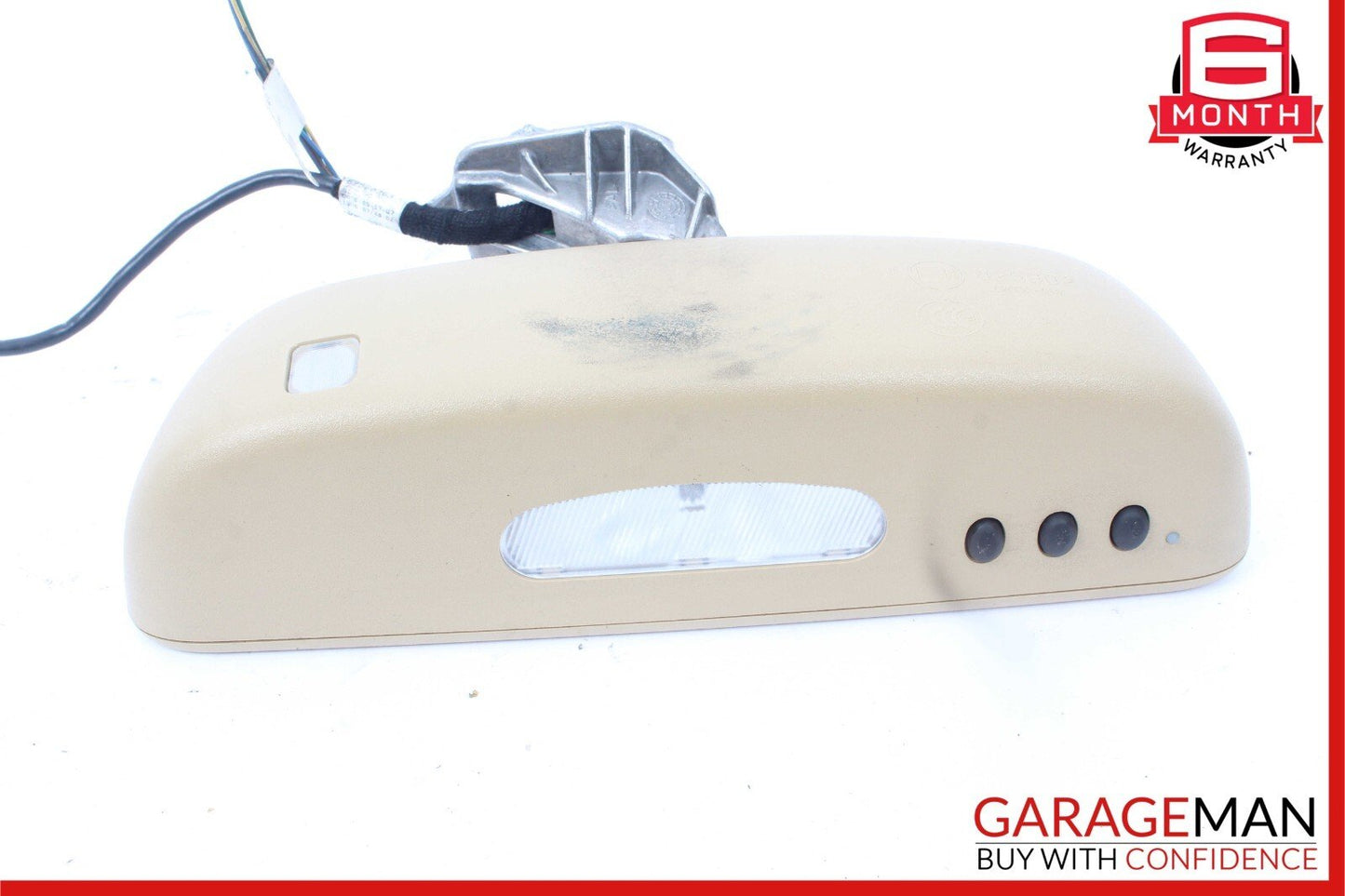 07-09 Mercedes W211 E550 E63 AMG Interior Top Upper Rear View Mirror Brown