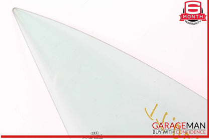00-06 Audi TT Front Right Passenger Side Vent Quarter Window Glass 43R001025 OEM