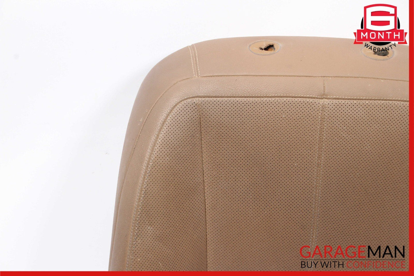 07-09 Mercedes W221 S450 S550 Front Left Side Top Upper Seat Cushion Brown