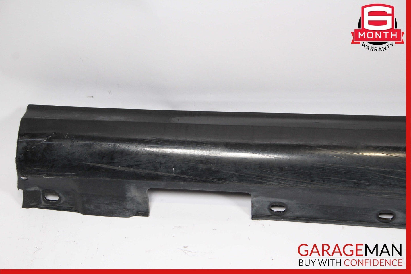 08-14 Mercedes W204 C300 Sedan AMG Sport Left Skirt Rocker Molding Panel Black