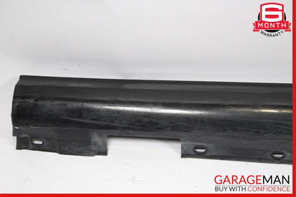 08-14 Mercedes W204 C300 Sedan AMG Sport Left Skirt Rocker Molding Panel Black