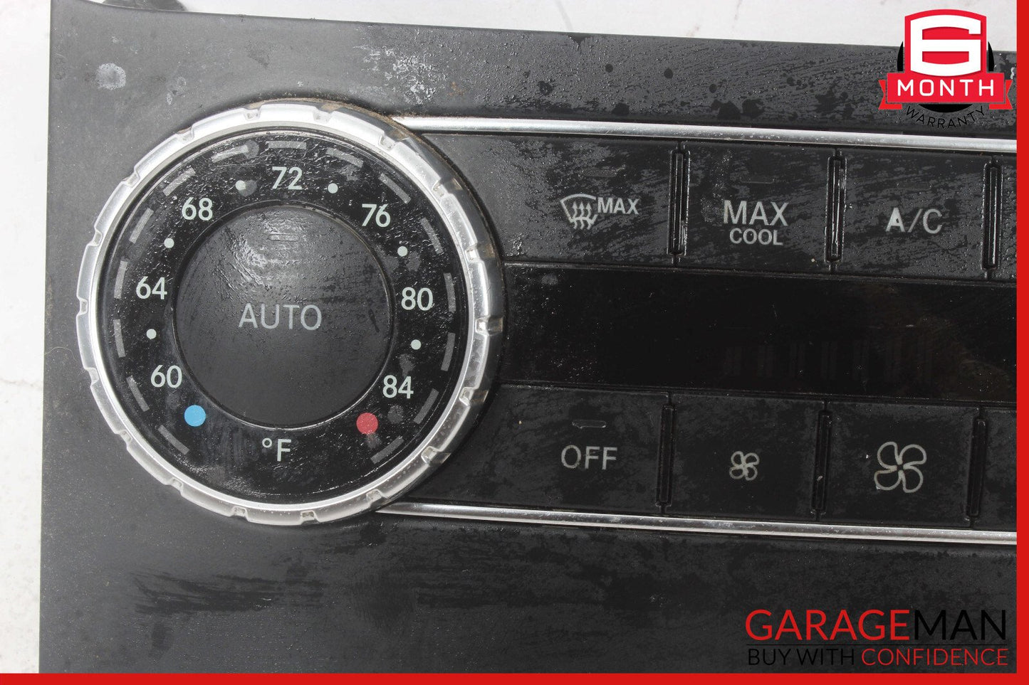12-14 Mercedes W204 C250 AC A/C Climate Temperature Heater Switch Control Panel