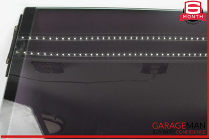 10-16 Porsche Panamera 970 Rear Left Driver Side Door Window Glass OEM
