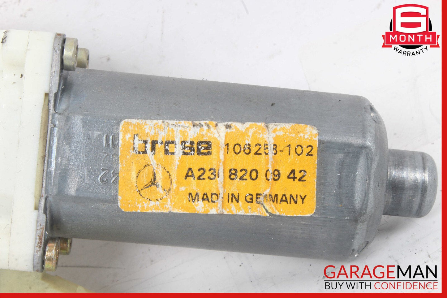 03-12 Mercedes SL550 SL500 Front Left Driver Side Window Regulator Motor Unit