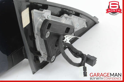 12-14 Mercedes W204 C250 C300 Front Left Side Mirror Door Rear View Black OEM