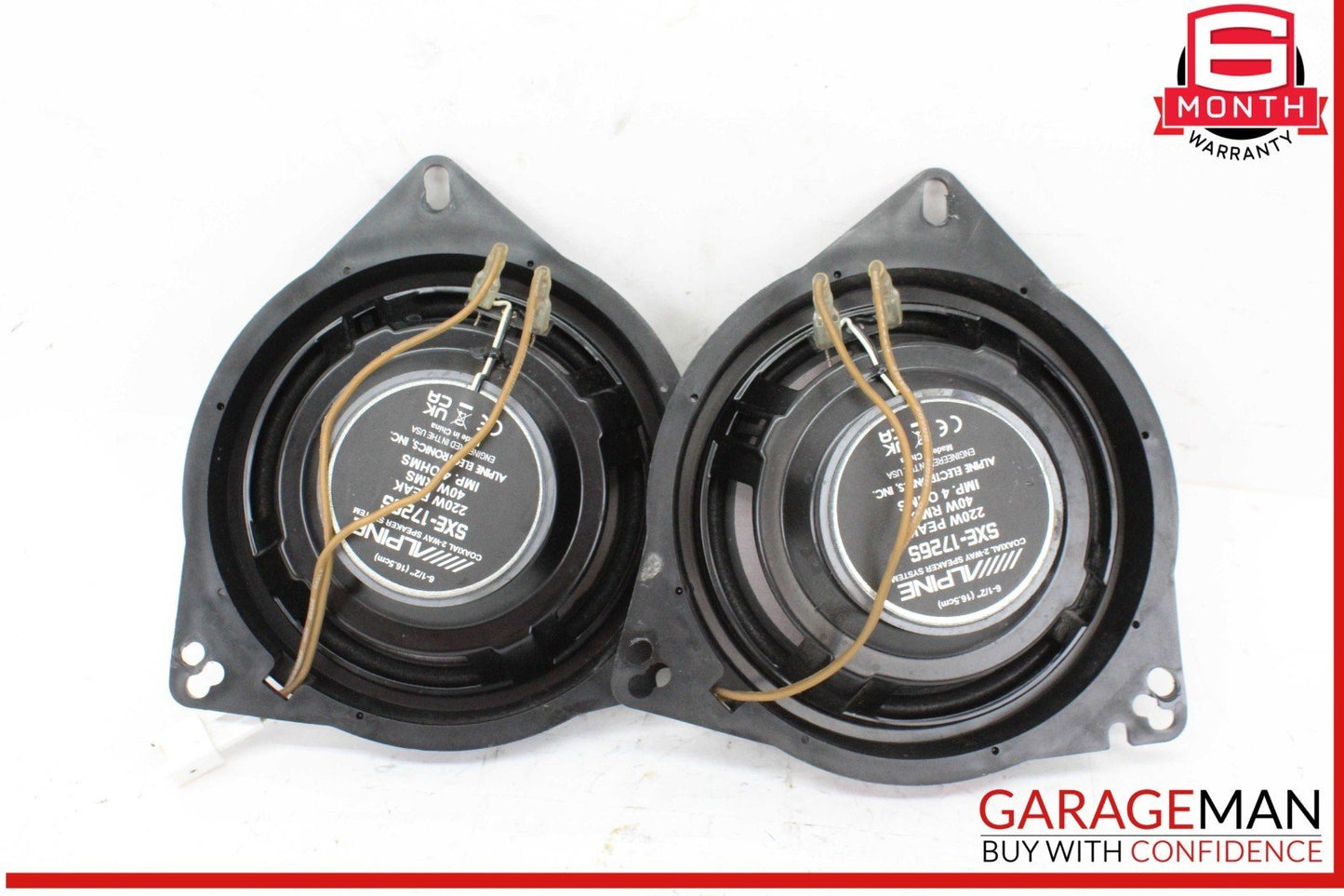 18 Nissan Leaf Front or Rear Left & Right Side Door Audio Sound Speaker Set OEM