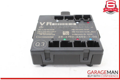 08-18 Mercedes W212 E350 CLS550 Front Right Side Door Control Module OEM