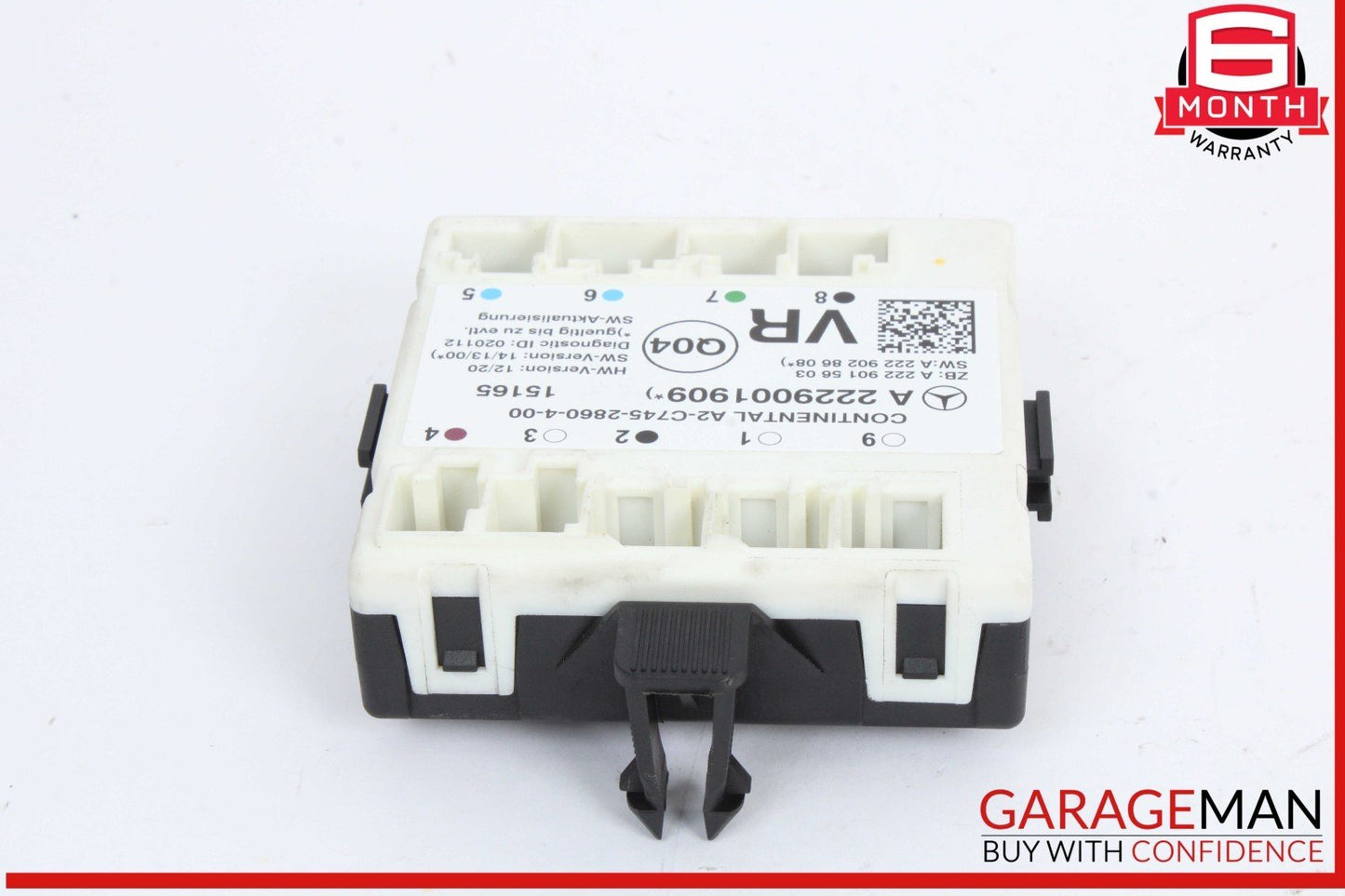15-23 Mercedes W205 C300 C400 Front Right Side Door Control Module Unit OEM