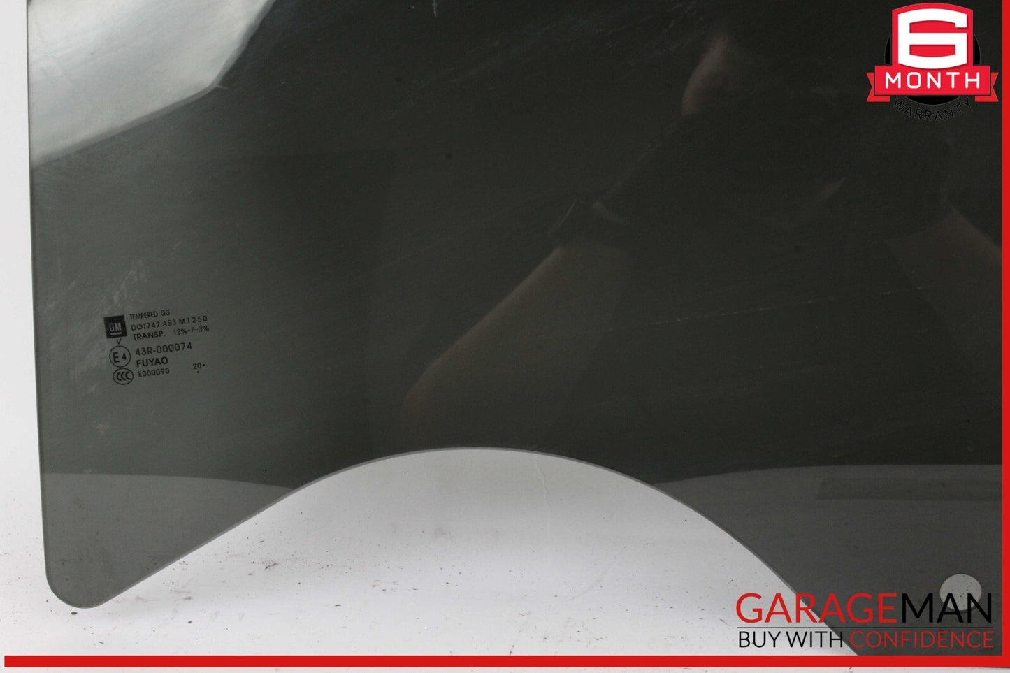 17-25 Cadillac XT5 Rear Left Driver Side Door Window Glass OEM