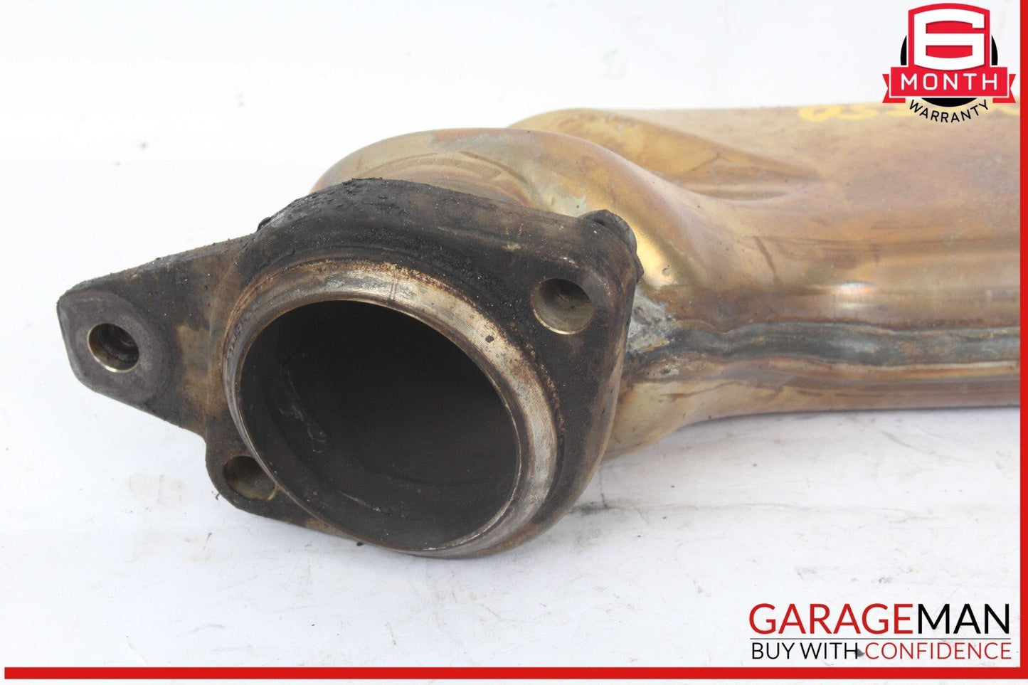 12-18 Mercedes W218 CLS550 4.6L Left Exhaust Pipe Adapter 2781400908 OEM