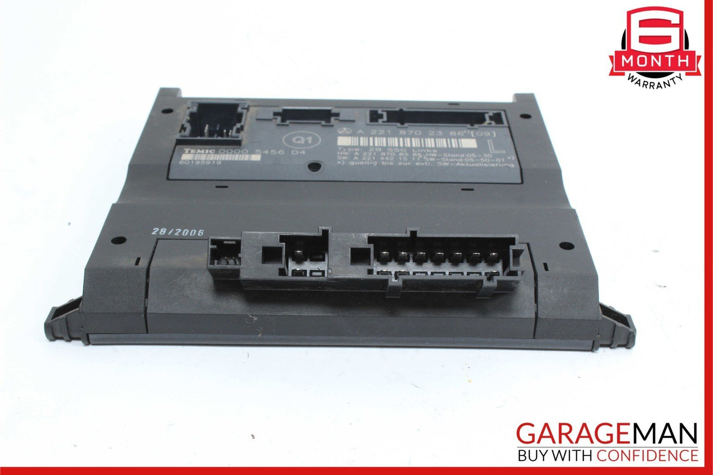 07-13 Mercedes W221 S450 S550 Front Left Driver Side Under Seat Control Unit OEM