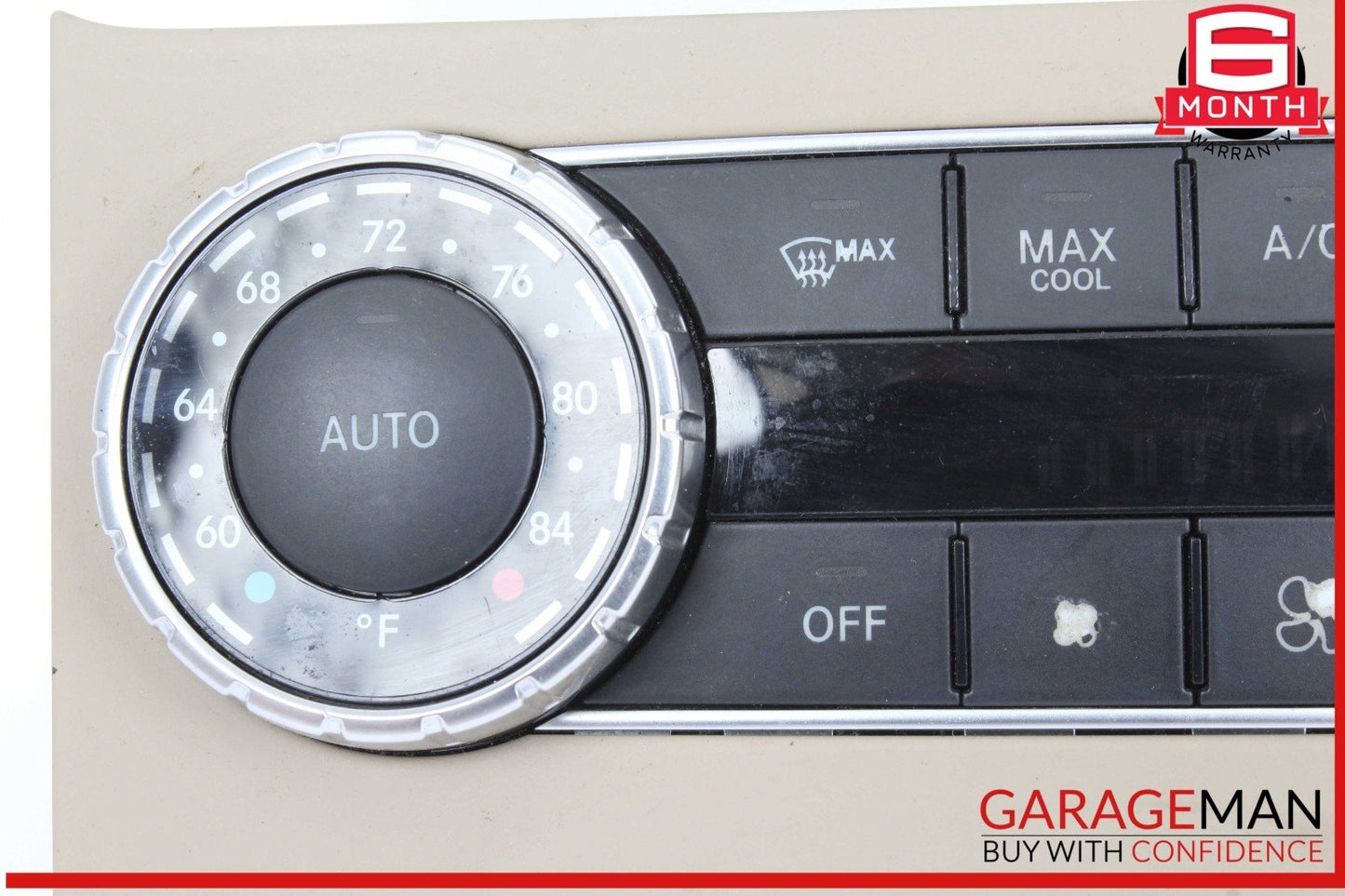 12-14 Mercedes W204 C250 C63 AMG C300 AC A/C Heater Climate Control w/ Trim OEM