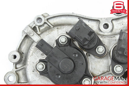 06-10 Mercedes W221 S550 Front Right Engine Timing Chain Cover Plate OEM
