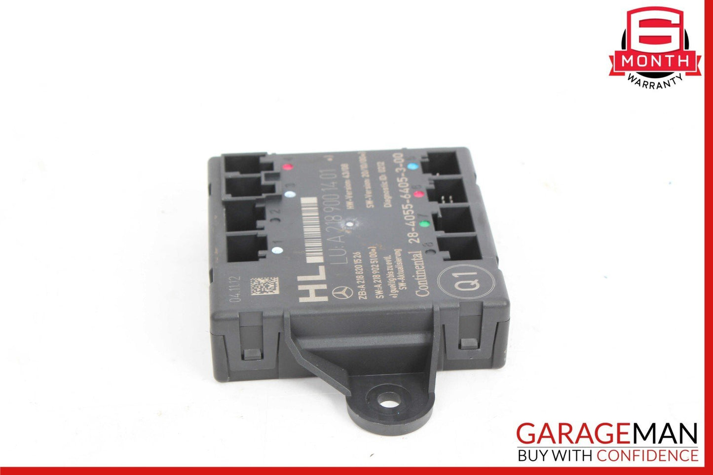 08-18 Mercedes W212 E400 CLS500 C300 C250 Rear Left Door Control Module Unit OEM