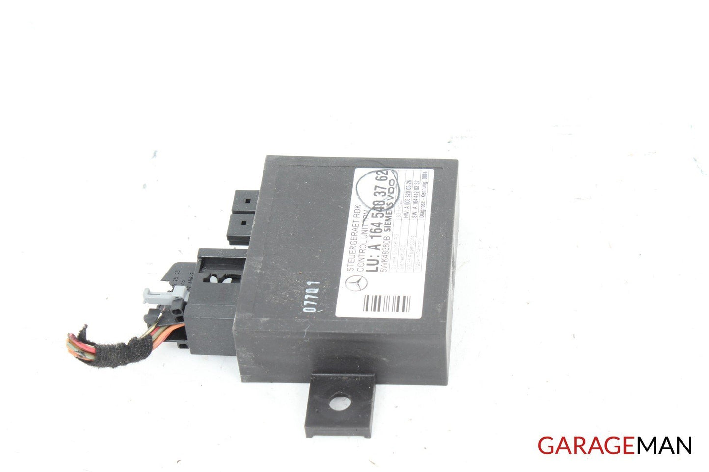 06-09 Mercedes X164 GL450 ML350 Tire Pressure Control Module 1645403762 A124 OEM