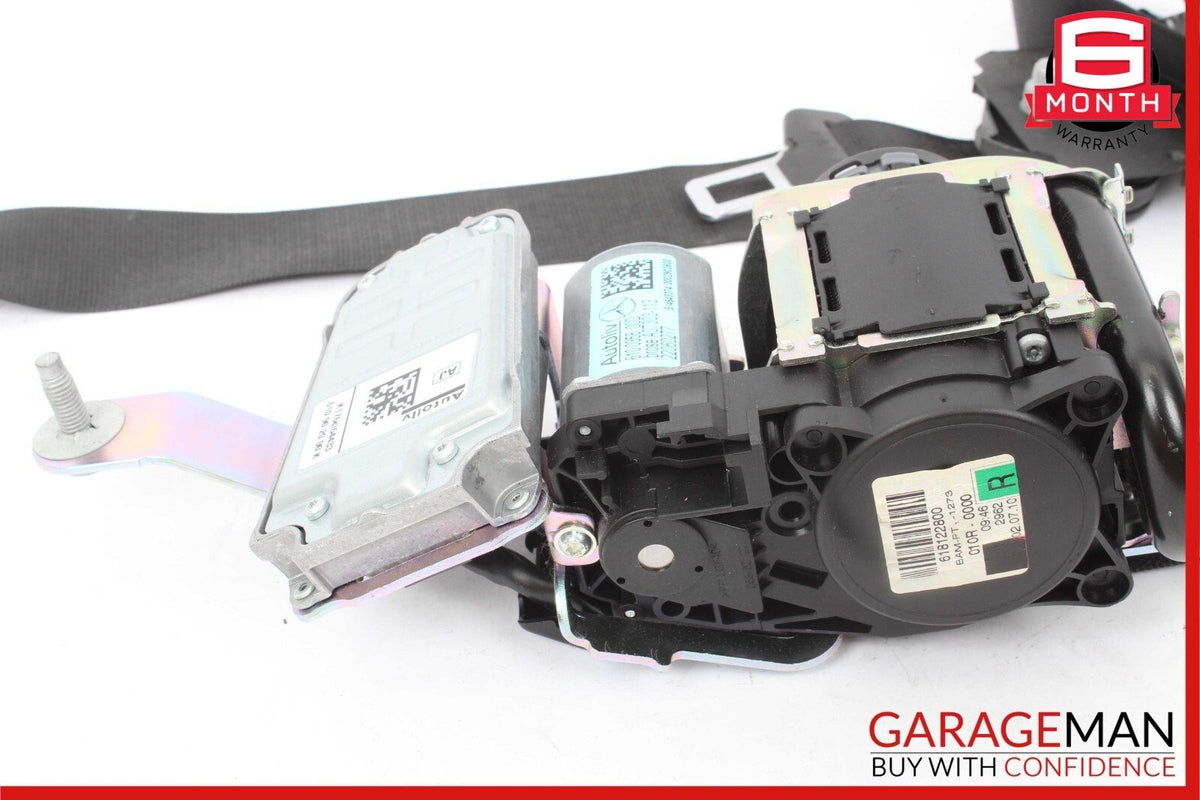 10-13 Mercedes W212 E350 E550 Front Right Seat Belt Seatbelt Retractor Black OEM