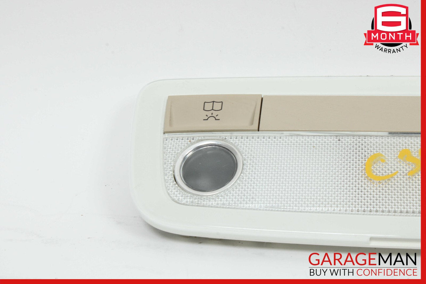 08-21 Mercedes W204 C250 GLK350 Rear Overhead Dome Light Beige 2048204901 OEM