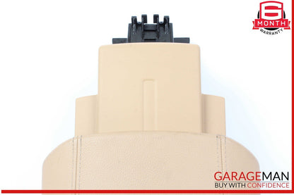 11-18 Porsche Cayenne 958 Center Console Armrest Arm Rest Door Lid Beige OEM