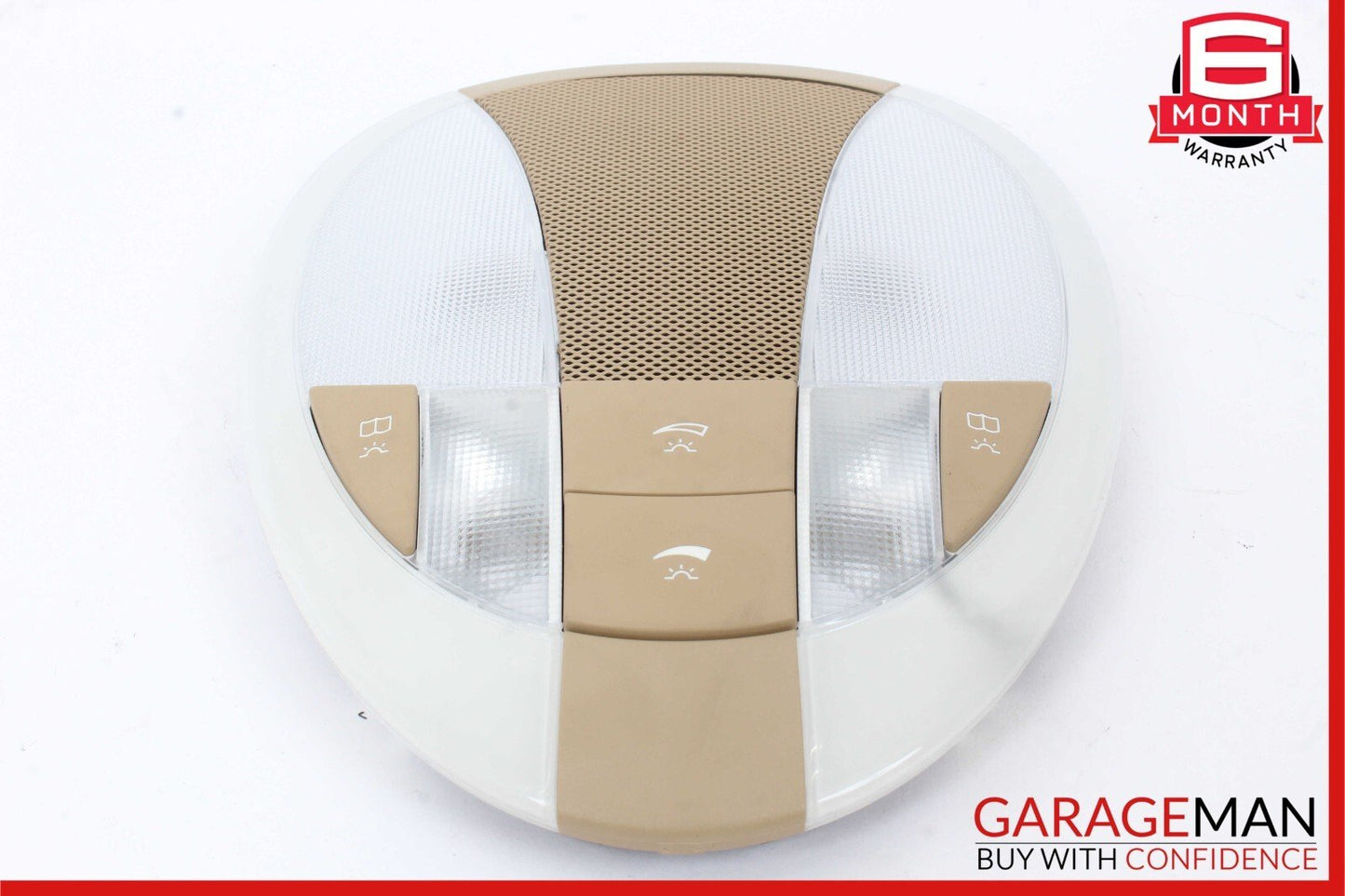 06-11 Mercedes W211 E350 CLS550 Rear Overhead Dome Light Reading Map Grey OEM