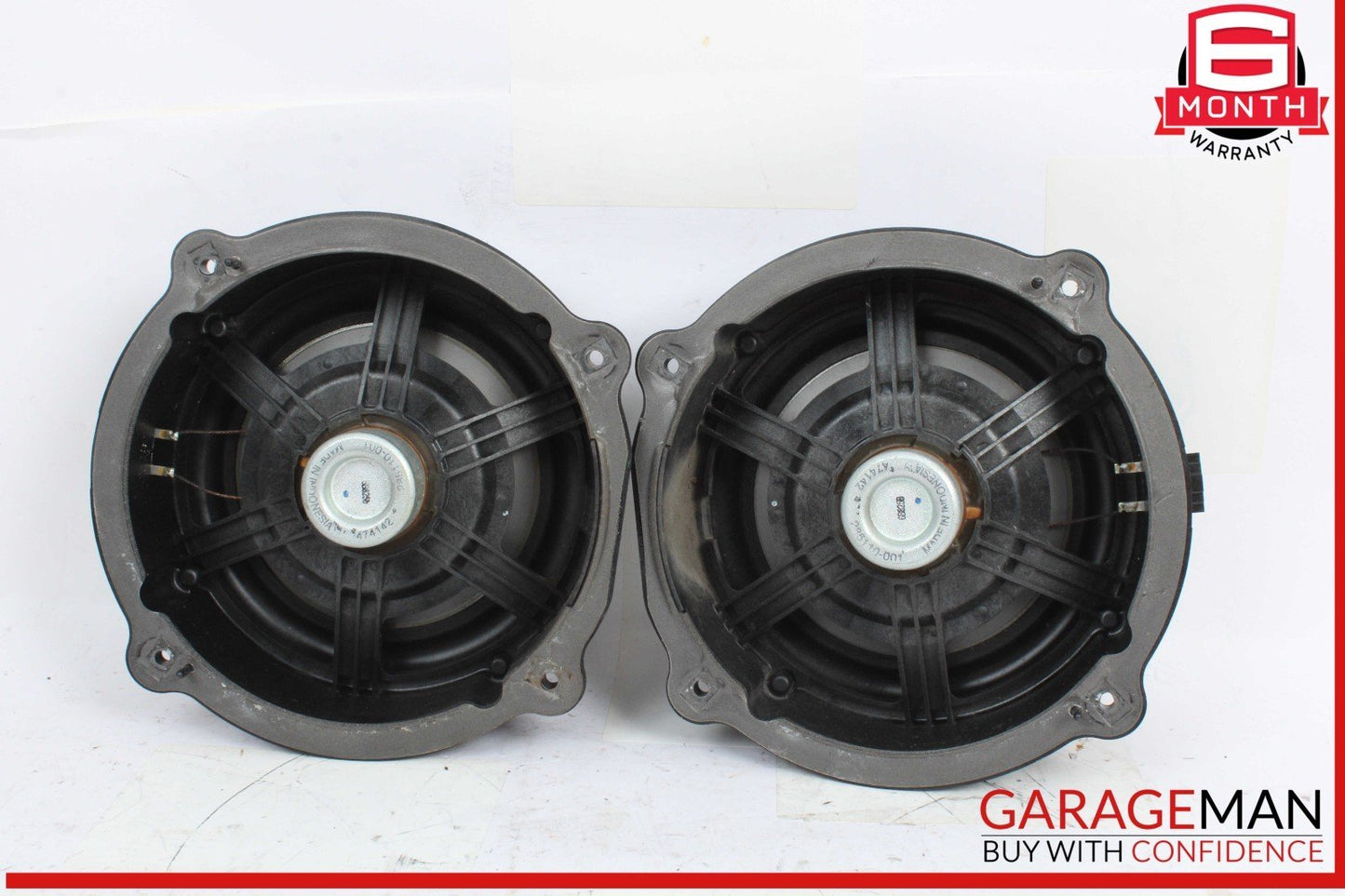 06-15 Audi Q7 A6 S6 Front Left and Right Side Door Audio Sound Speaker Bose OEM